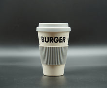 Laden Sie das Bild in den Galerie-Viewer, Coffee-To-Go-Becher "Burger", 400ml